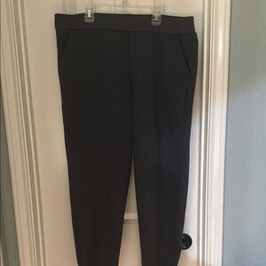 Dark grey fleece lined leggings